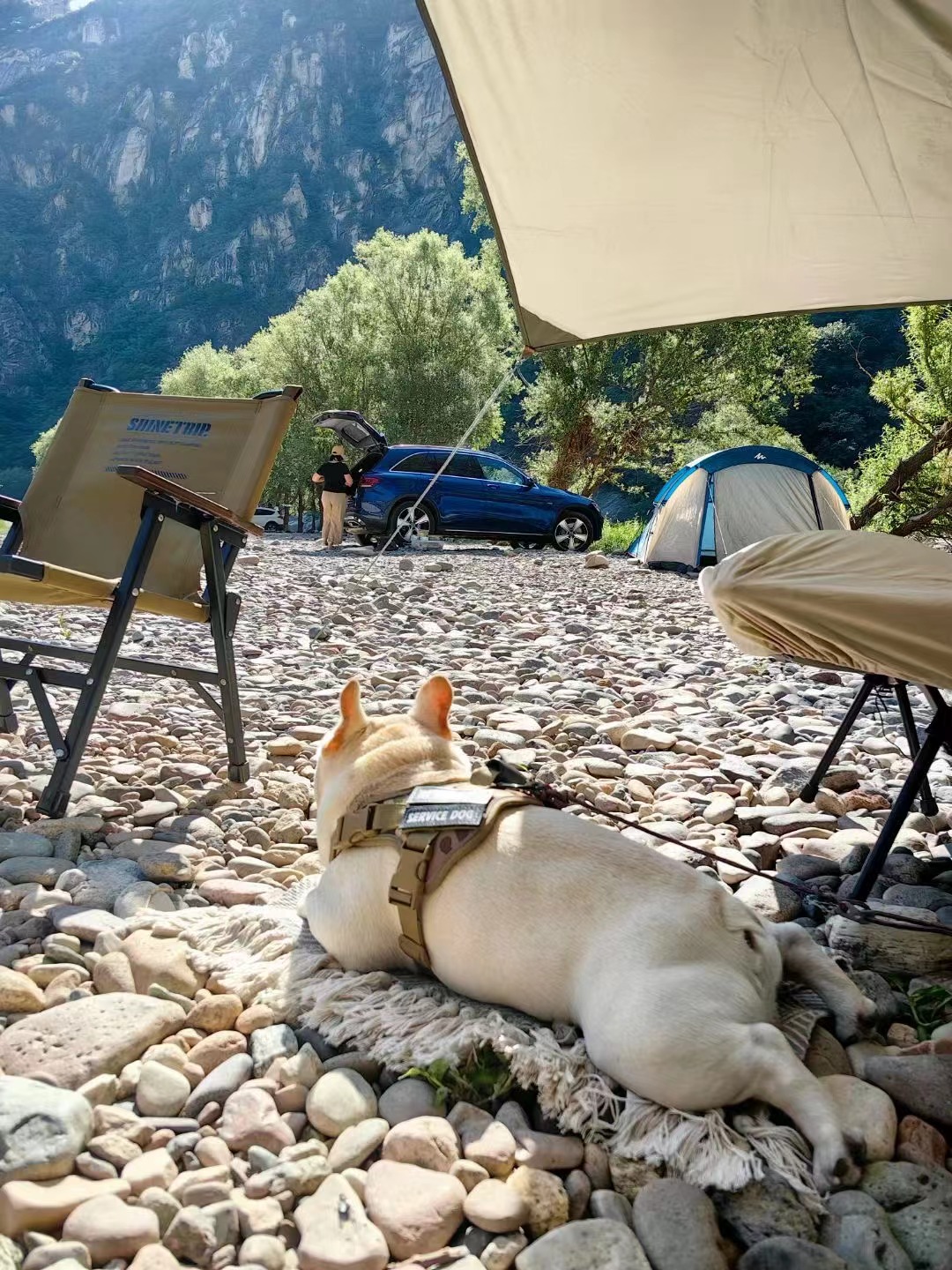 北京懷柔白河灣。受訪者供圖