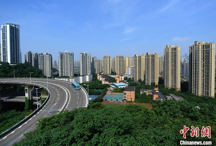 商品住宅高樓。<a target='_blank' href='/'>中新社</a>記者 陳超 攝